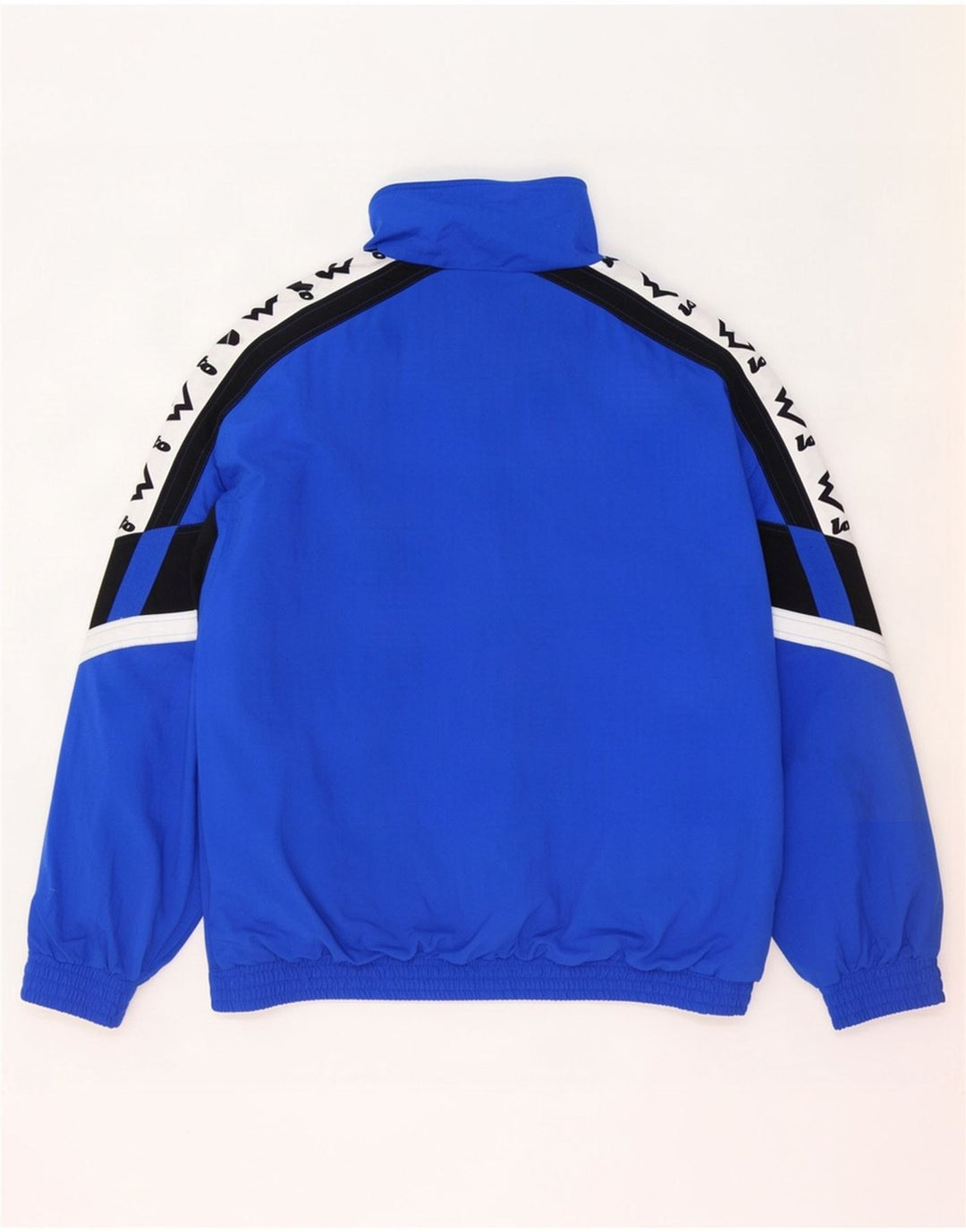 Lotto Mens Graphic Chándal Top Chaqueta 2XL Azul Colorblock Nylon