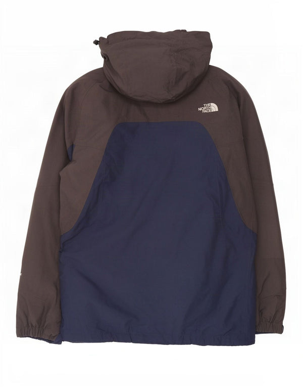 The North Face Chaqueta impermeable con capucha para hombre UK 42 XL Azul marino Colorblock