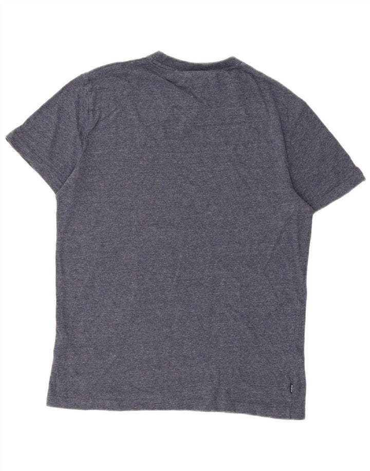 Camiseta Superdry Hombre Top Medium Azul Marino Algodón