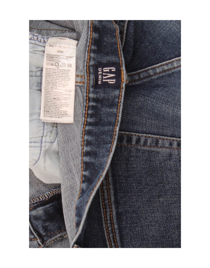 Vaqueros ajustados para hombre Gap W30 L30 Algodón azul marino