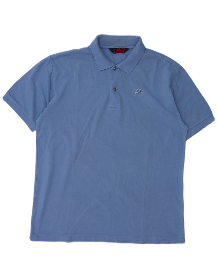 Kappa Polo Hombre XL Algodón Azul