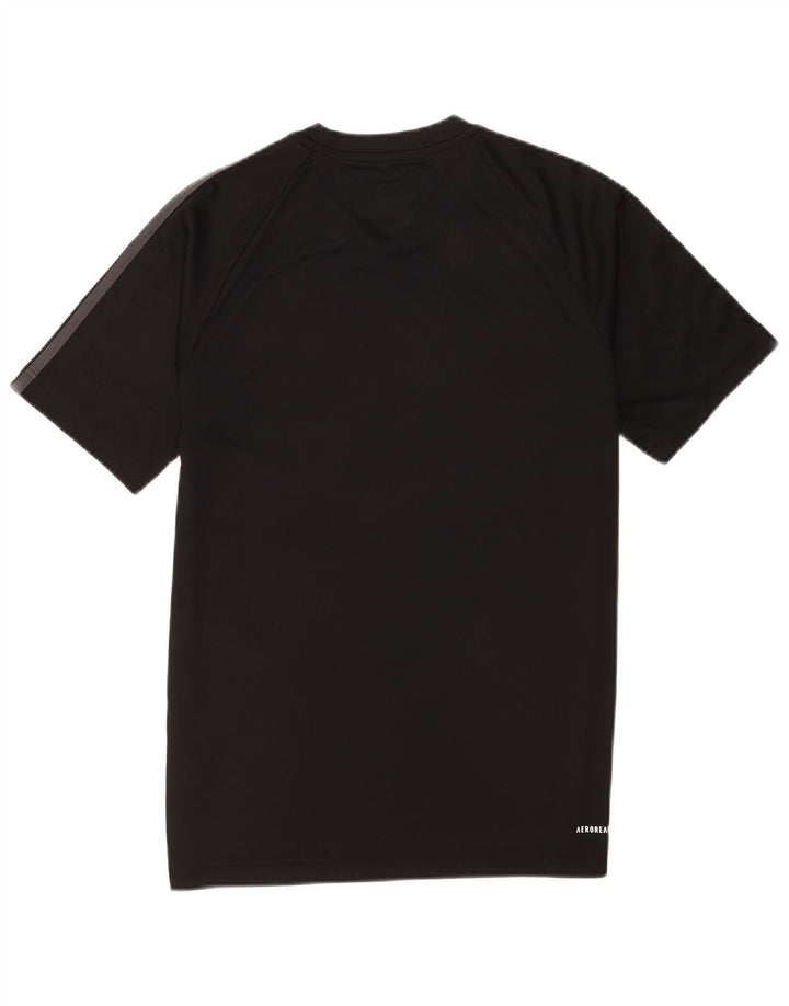 Adidas Hombre Aeroready Camiseta Top Pequeño Poliéster Negro