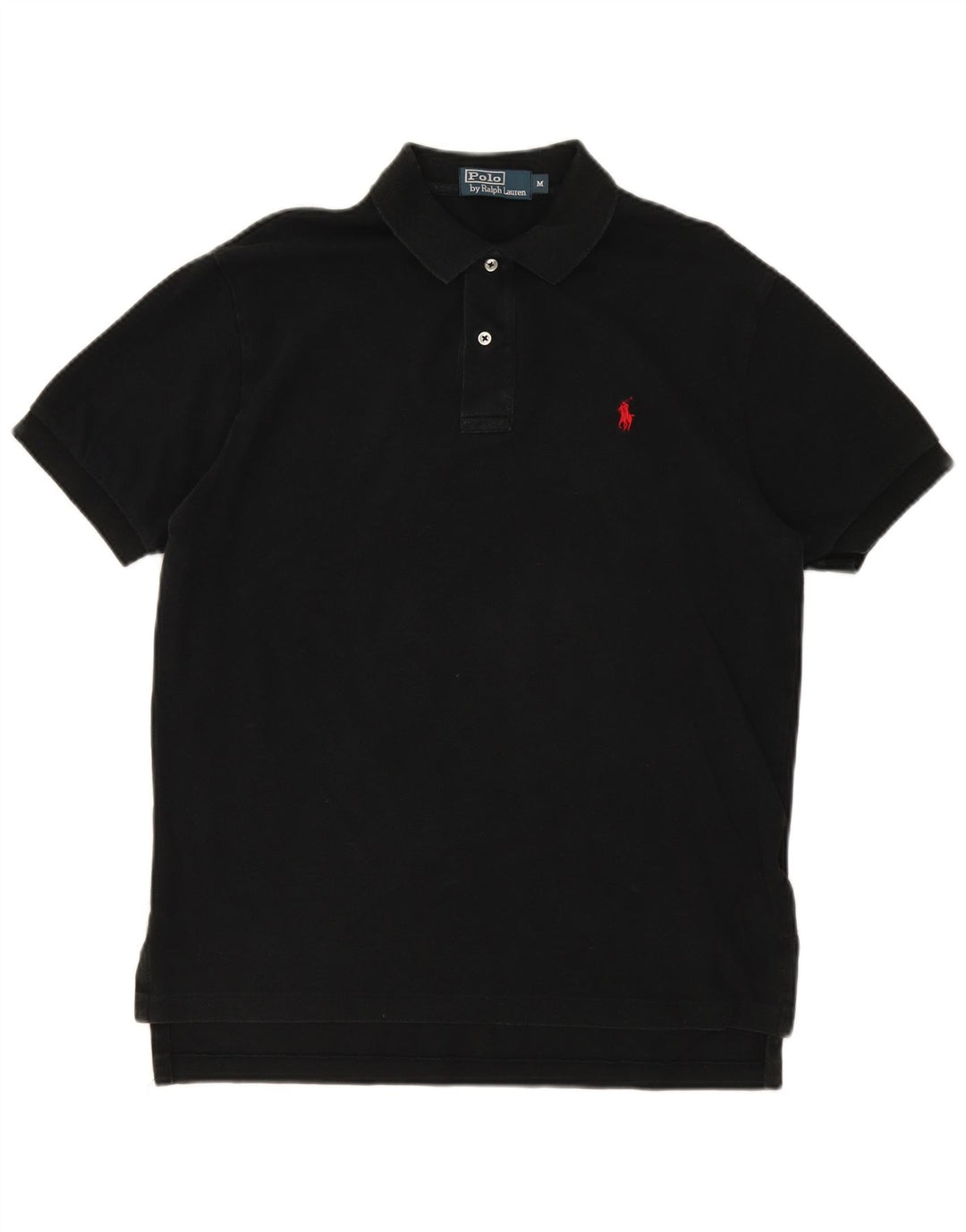 Camisa Polo Ralph Lauren Hombre Mediana Algodón Negro
