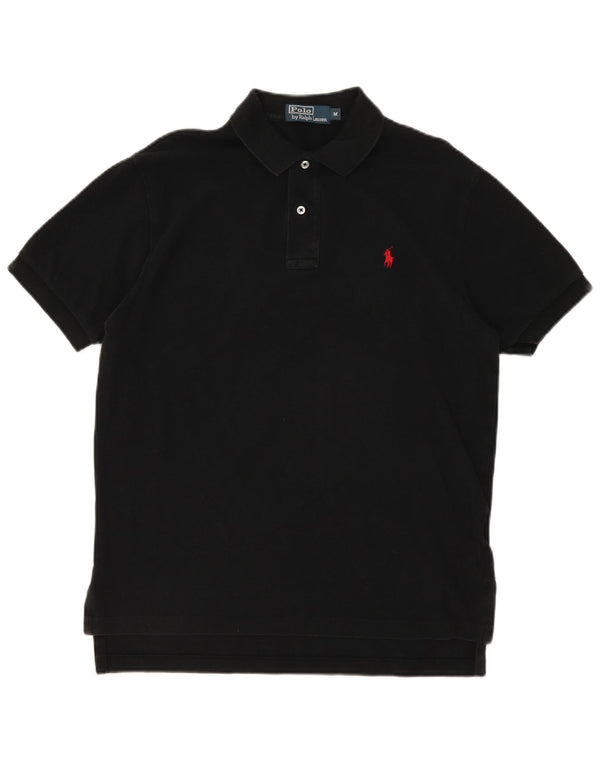 Camisa Polo Ralph Lauren Hombre Mediana Algodón Negro