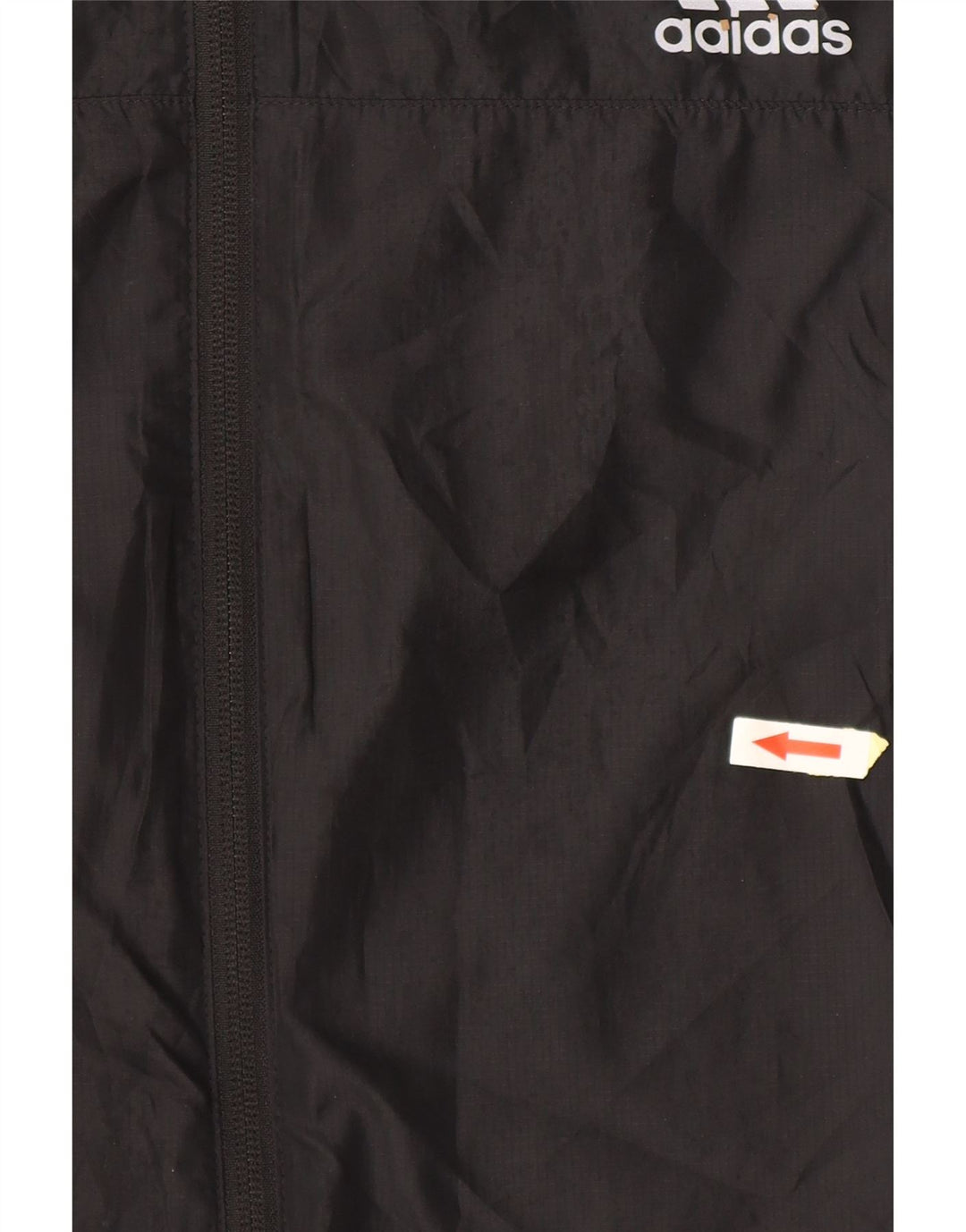 ADIDAS Chaqueta superior de chándal para hombre Poliéster negro grande