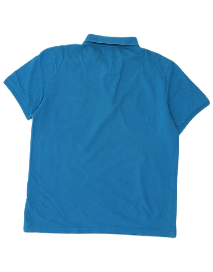 LOTTO Polo Hombre Algodón Azul Grande