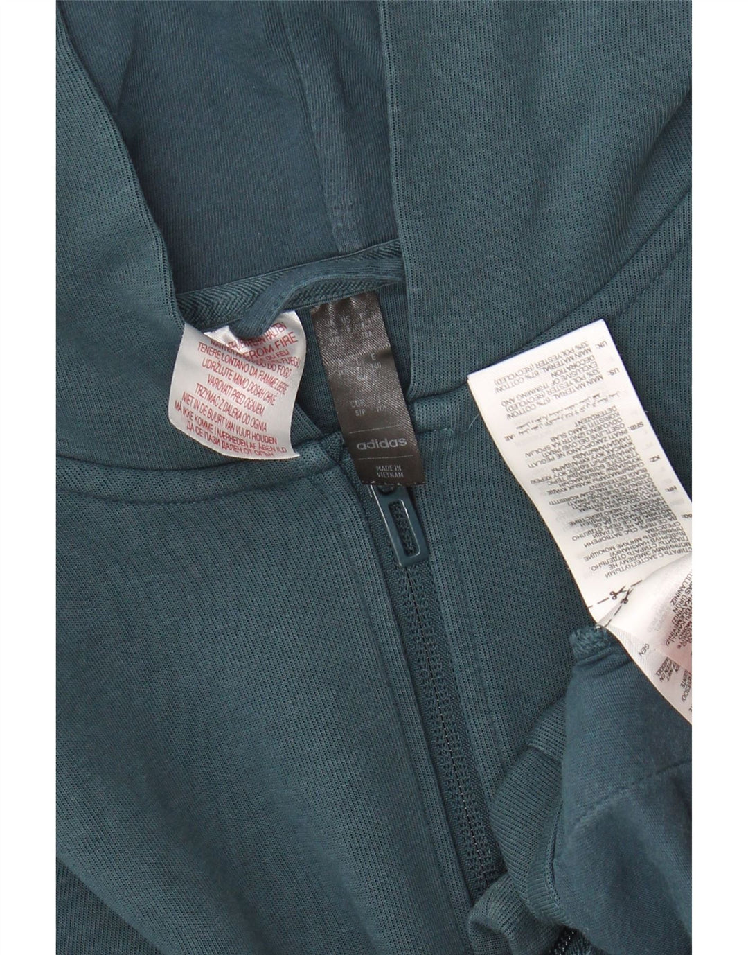 Sudadera con capucha y cremallera para niños 9-10 años