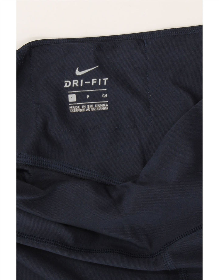 Nike Dri Fit Graphic Leggings para mujer, talla 8, color azul marino