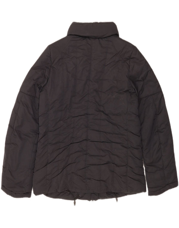 Nike Chaqueta acolchada para mujer UK 14/16 Grande Negro Poliéster