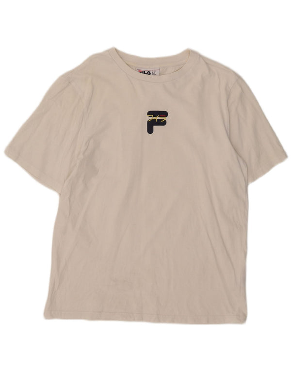 Camiseta Fila Hombre Top Medium Blanco Algodón