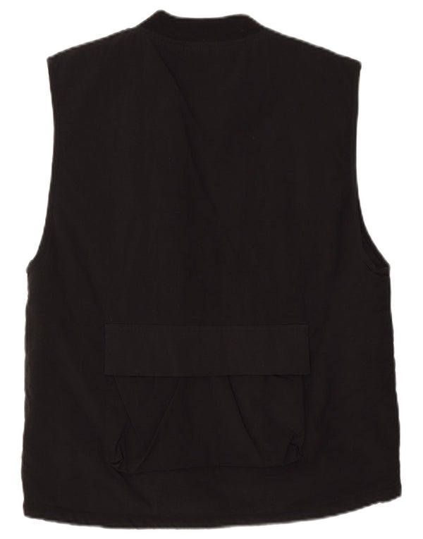 Zara Chaleco utilitario para niño 13-14 años Nylon negro