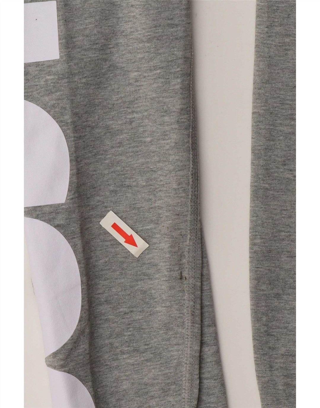 Nike Leggings gráficos para mujer UK 10 Small Gris Algodón