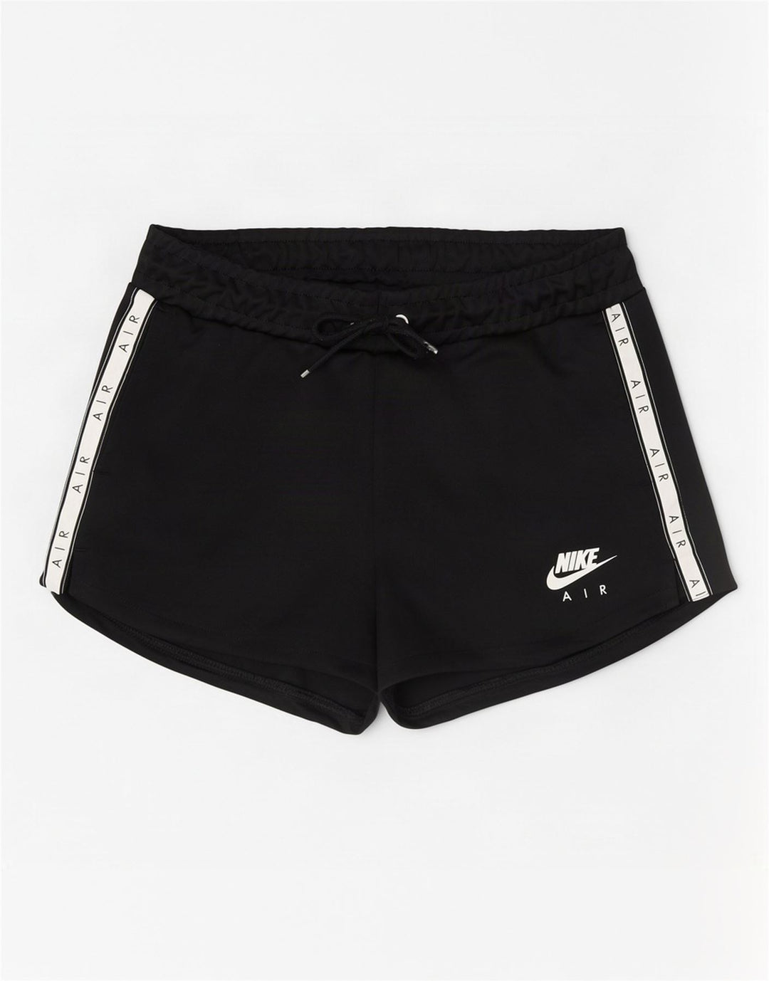 Nike Pantalones cortos deportivos gráficos para mujer UK 40 Mediano Negro Colorblock Poliéster