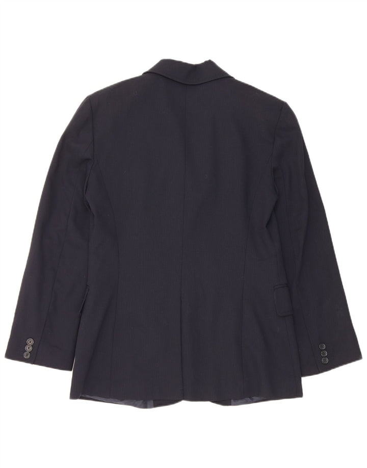 Dolce & Gabbana Chaqueta Blazer De 3 Botones Para Mujer IT 44 Azul Marino Medio