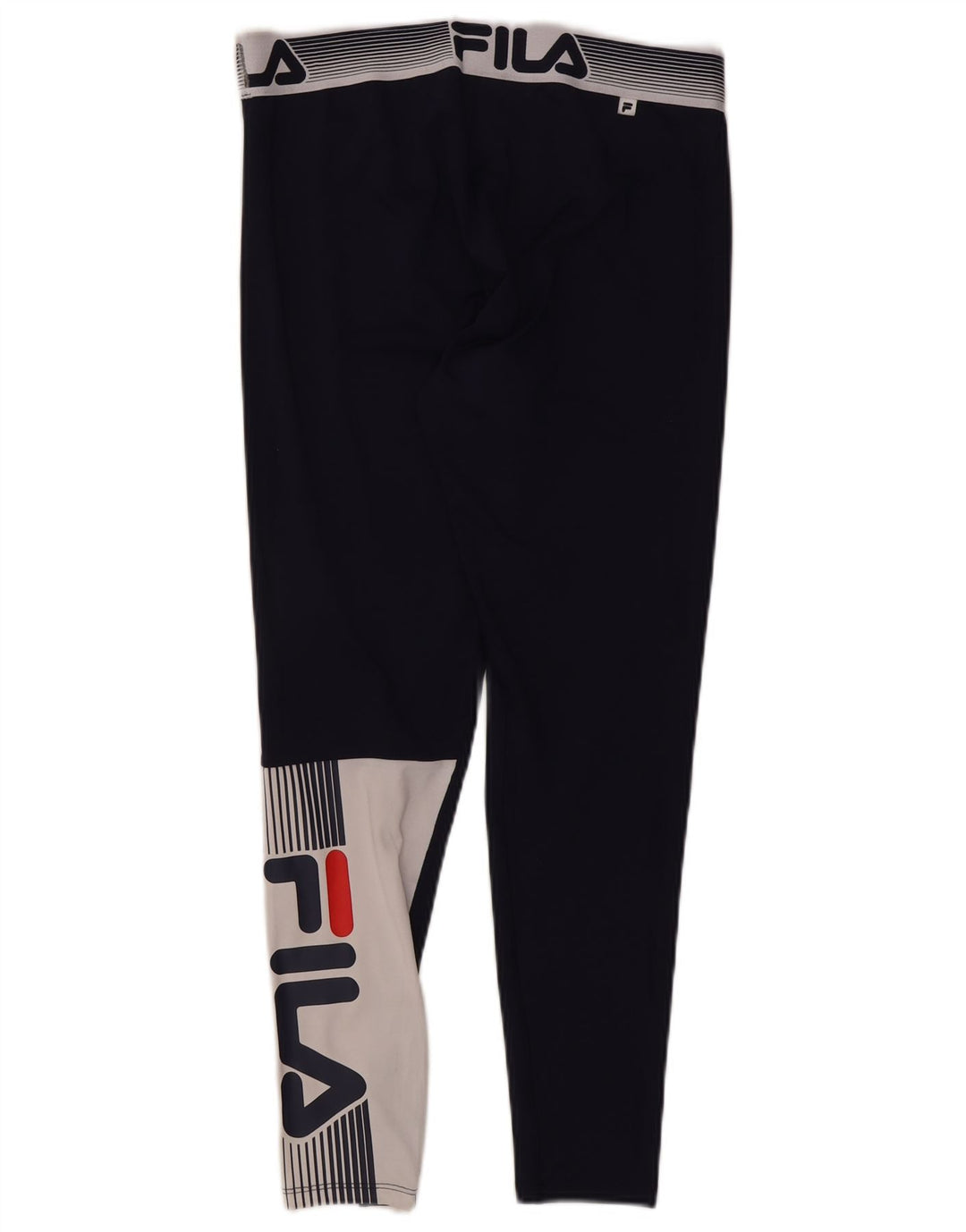 Fila Leggings gráficos para mujer UK 44 Mediano Azul marino Colorblock Poliéster