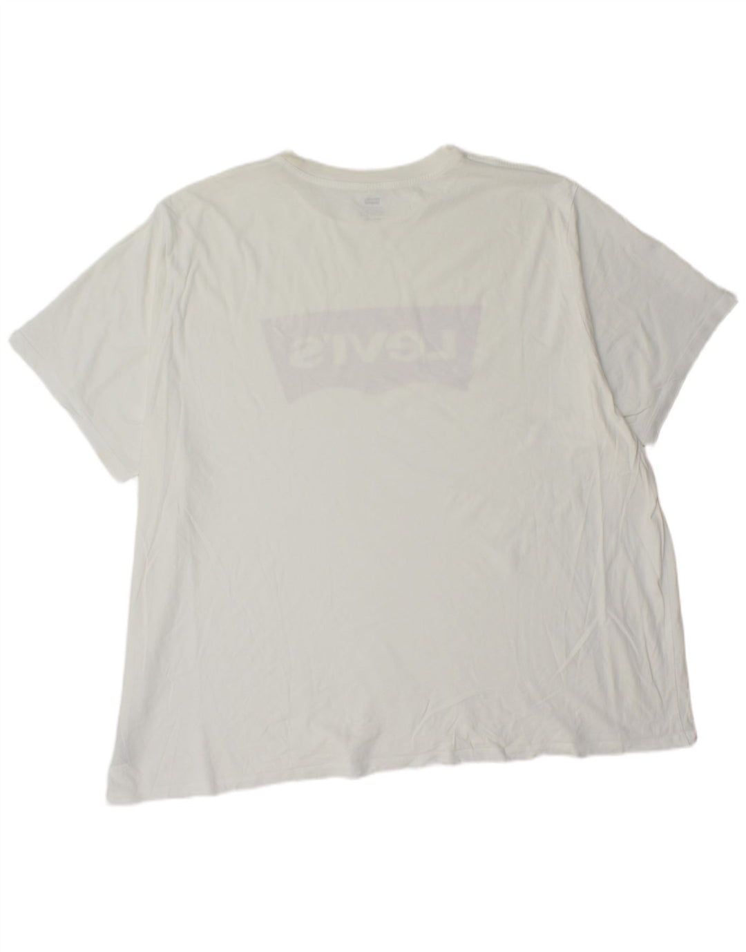 Levi's Camiseta gráfica para hombre Top 4XL Algodón blanco