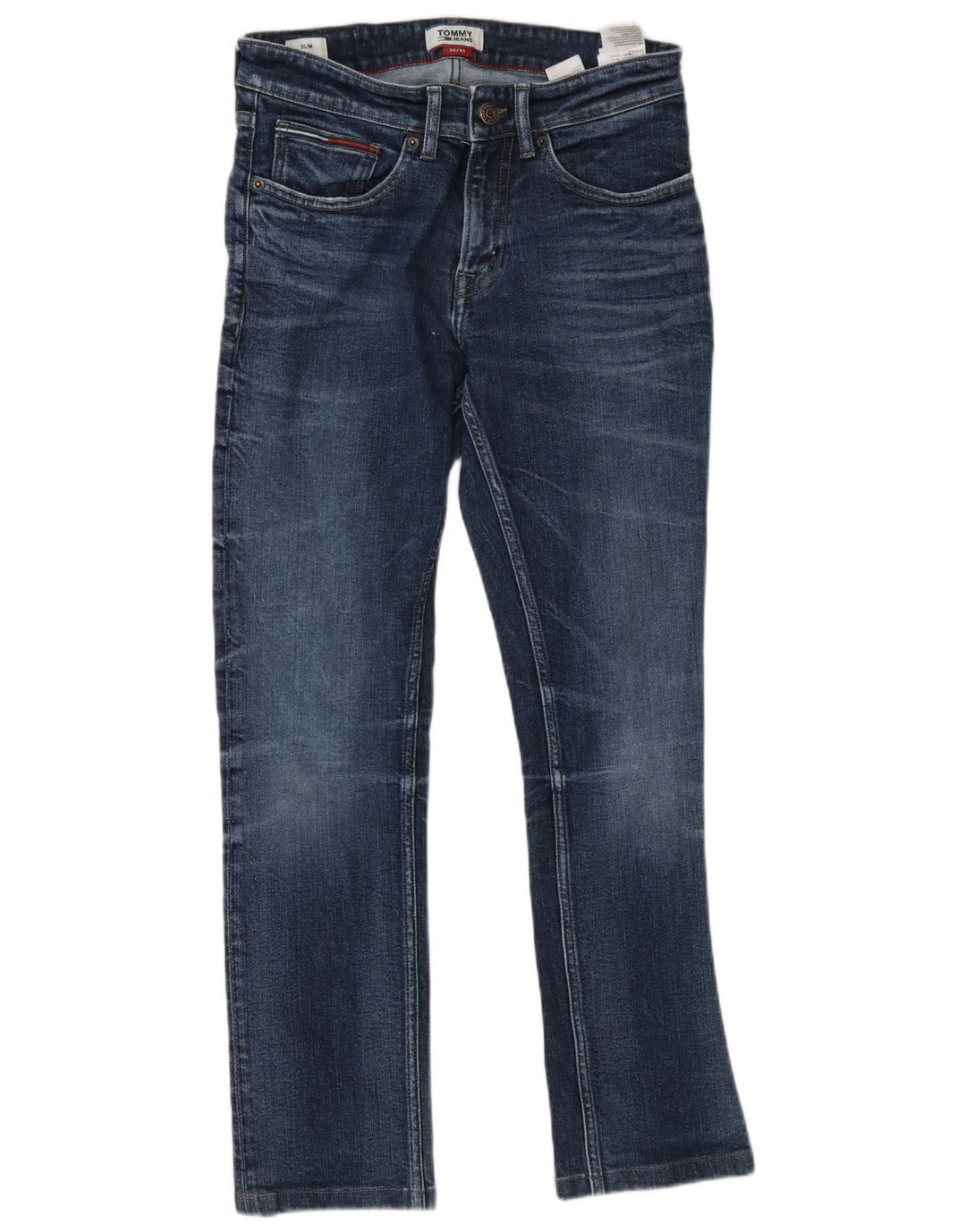 Tommy Hilfiger Vaqueros Slim para Hombre W30 L32 Algodón Azul