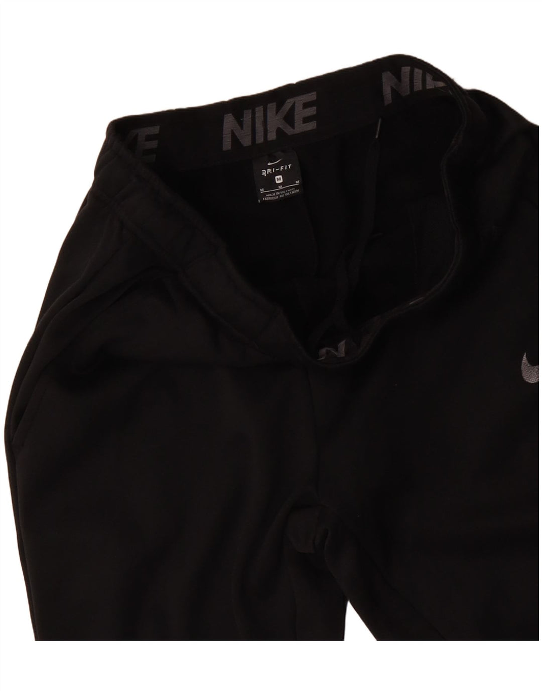 NIKE Hombre Dri Fit Chándal Pantalones Joggers Medium Negro Poliéster
