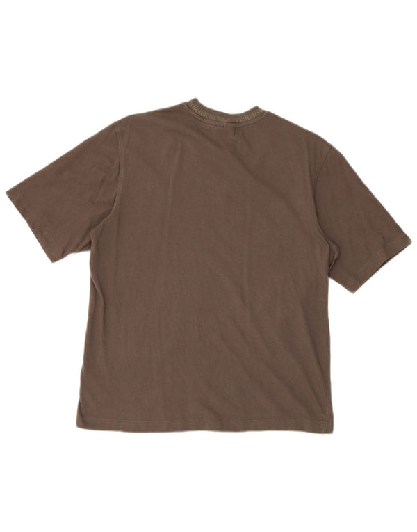 Adidas Hombre Camiseta Top XS Marrón Algodón