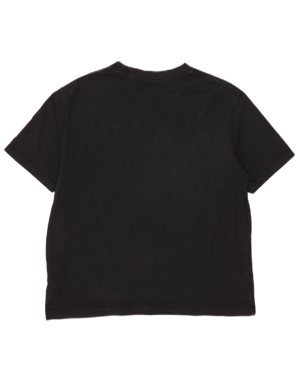Jordan Camiseta para mujer Top UK 10 Small Black Cotton