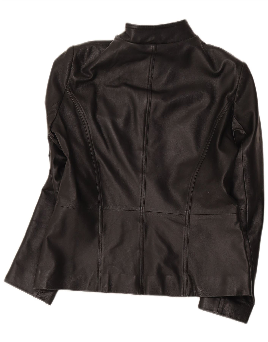 Helium Chaqueta de cuero militar para mujer Reino Unido 44 Mediano Negro