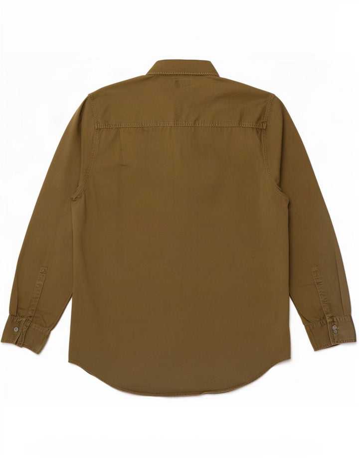 Camisa Calvin Klein Hombre XL Caqui