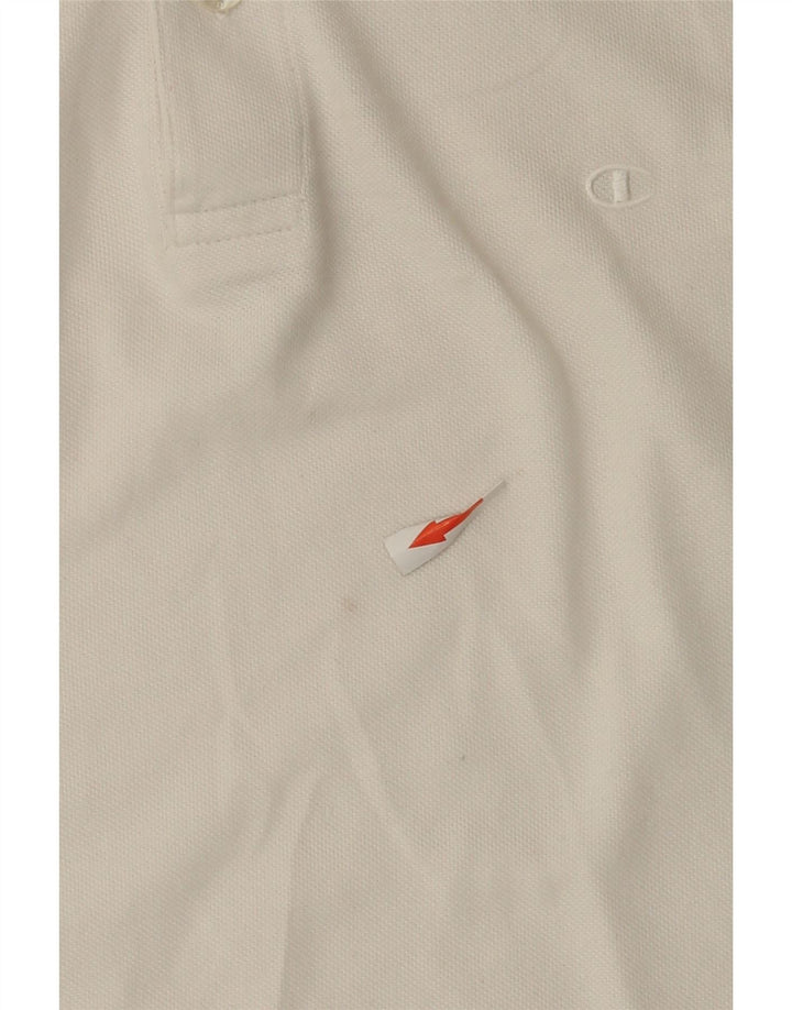 Champion Polo Hombre Algodón Blanco Mediano