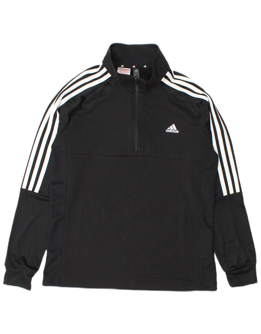 Adidas - Chándal Aeroready con cremallera y cuello para niños, 13-14 años, negro