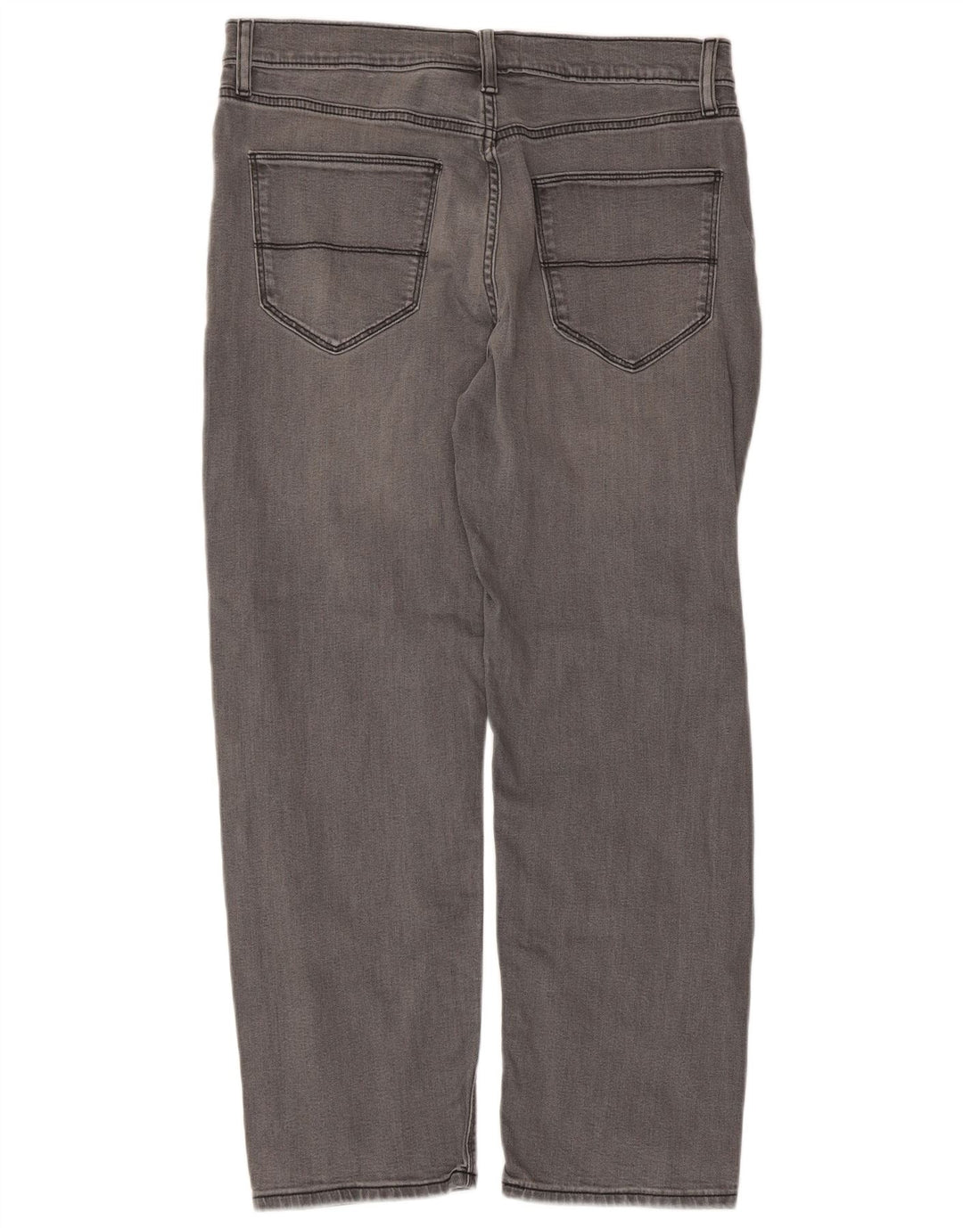 Marks & Spencer Vaqueros rectos para hombre W32 L29 Algodón gris