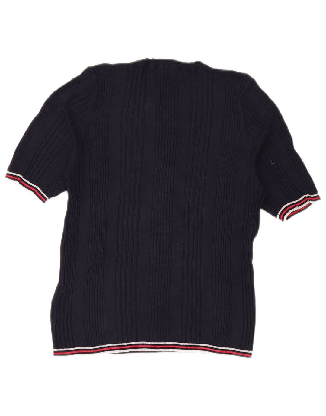 MARKS & SPENCER Suéter tipo jersey con cuello redondo para mujer UK 40 Grande Azul marino