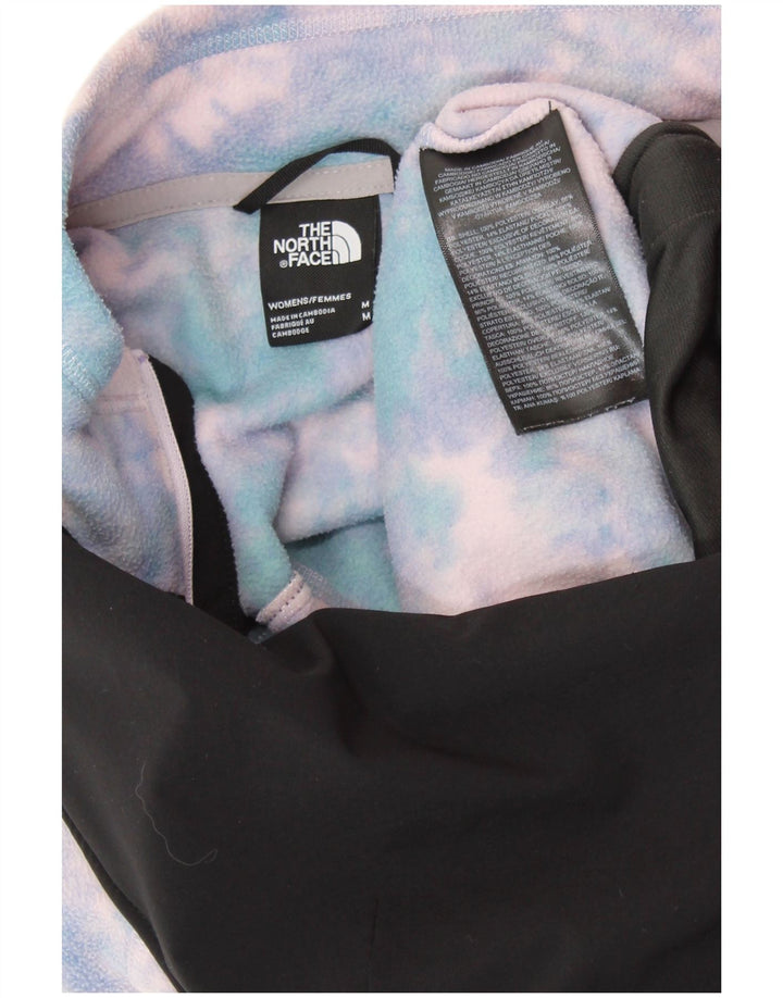 THE NORTH FACE Jersey polar para mujer UK 44 Medium Multicolor Tie Dye