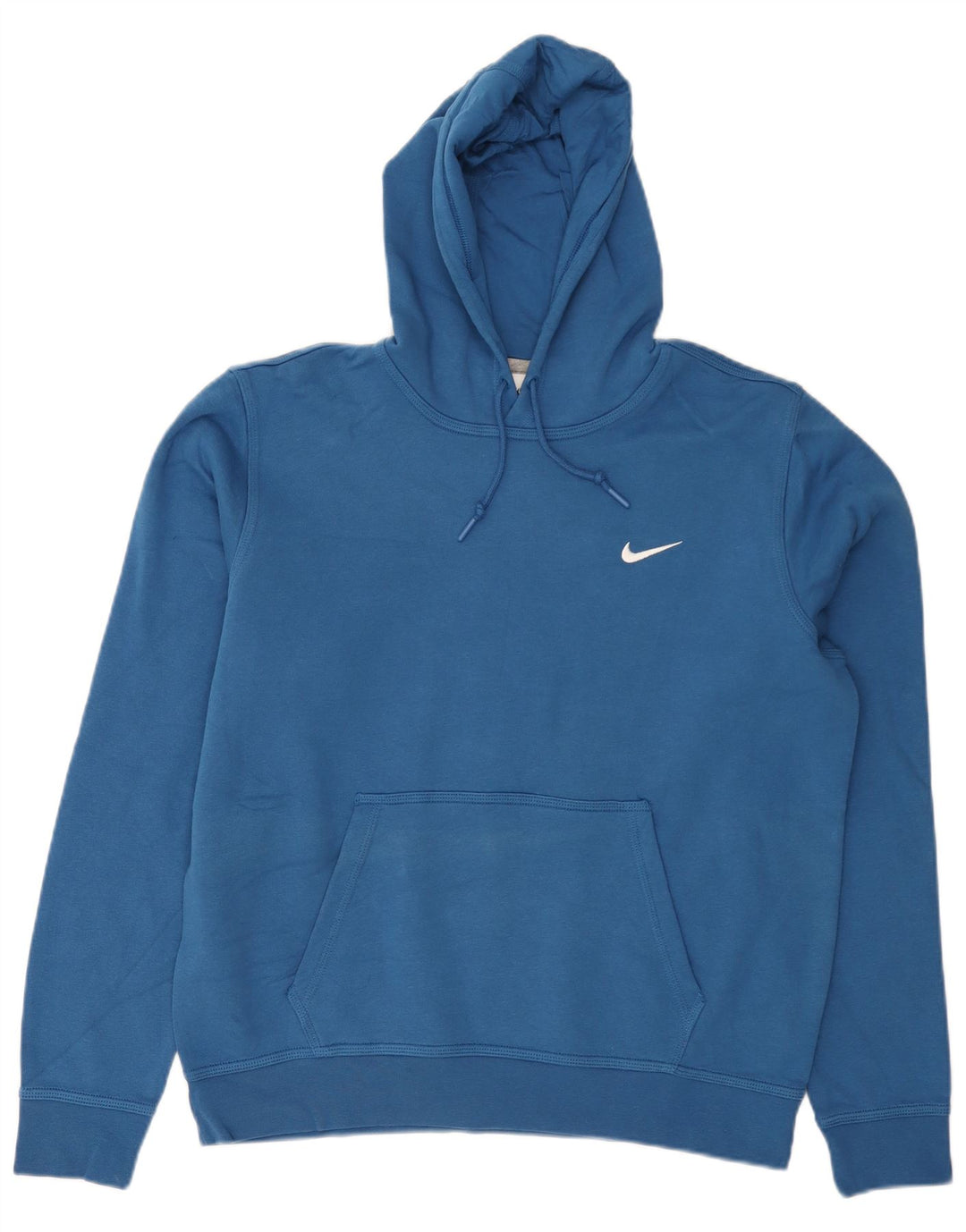 Nike Jersey con capucha para hombre, talla grande, algodón azul