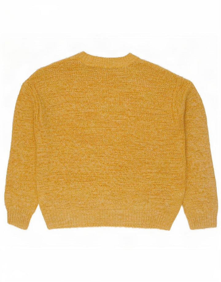 Marks & Spencer - Jersey de cuello redondo para mujer, talla 40, color amarillo mediano