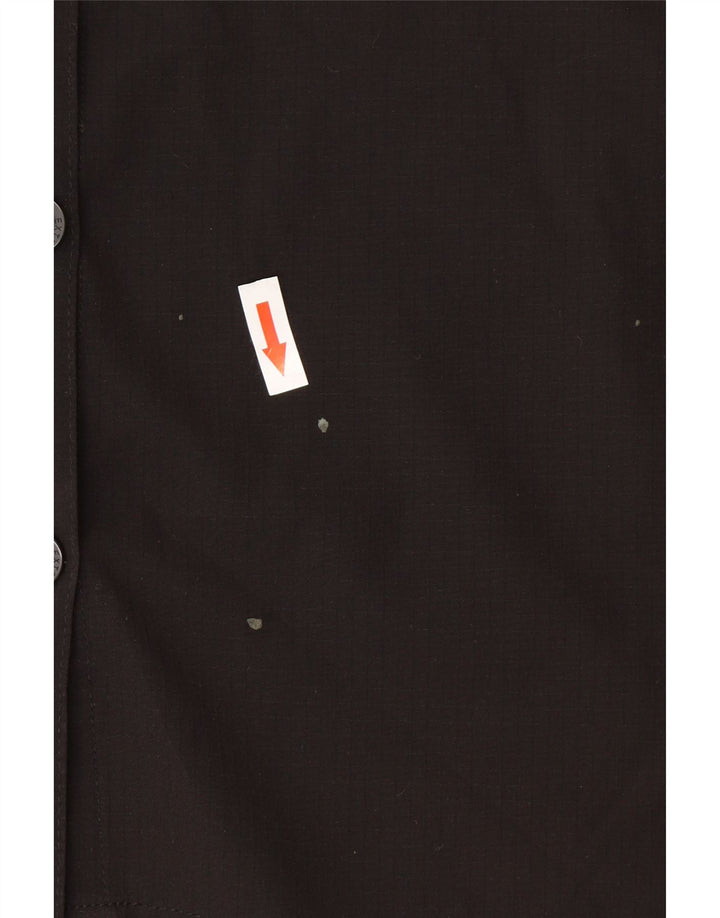 Camisa de manga corta para mujer Mountain Warehouse UK 46 Large Poliéster negro