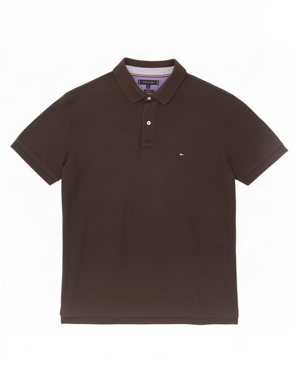 Tommy Hilfiger Polo Regular Fit para Hombre XL Algodón Negro