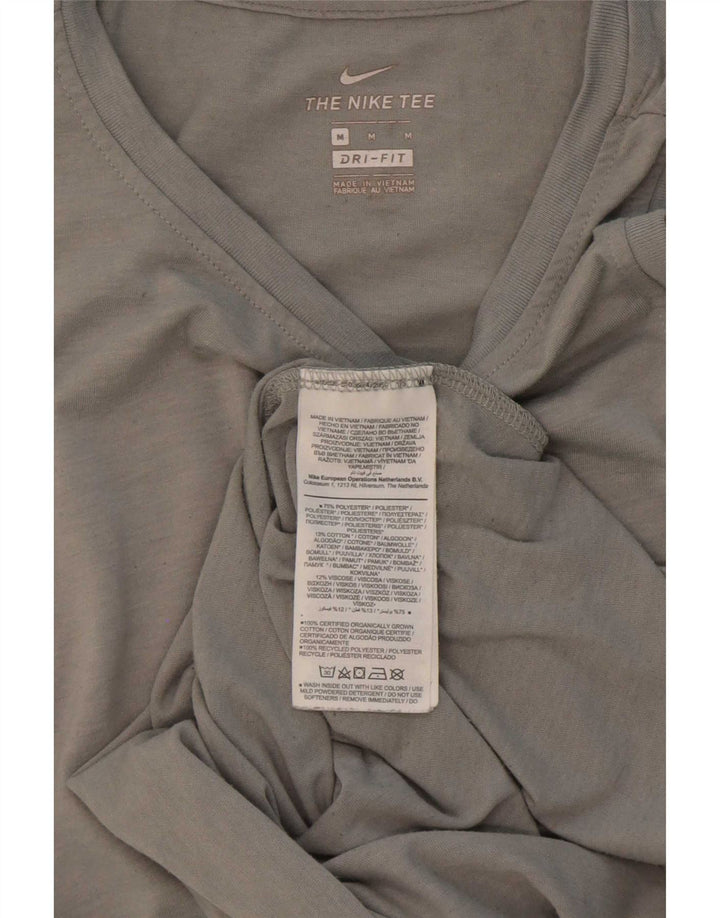Nike Hombre Camiseta Sin Mangas Gris Medio