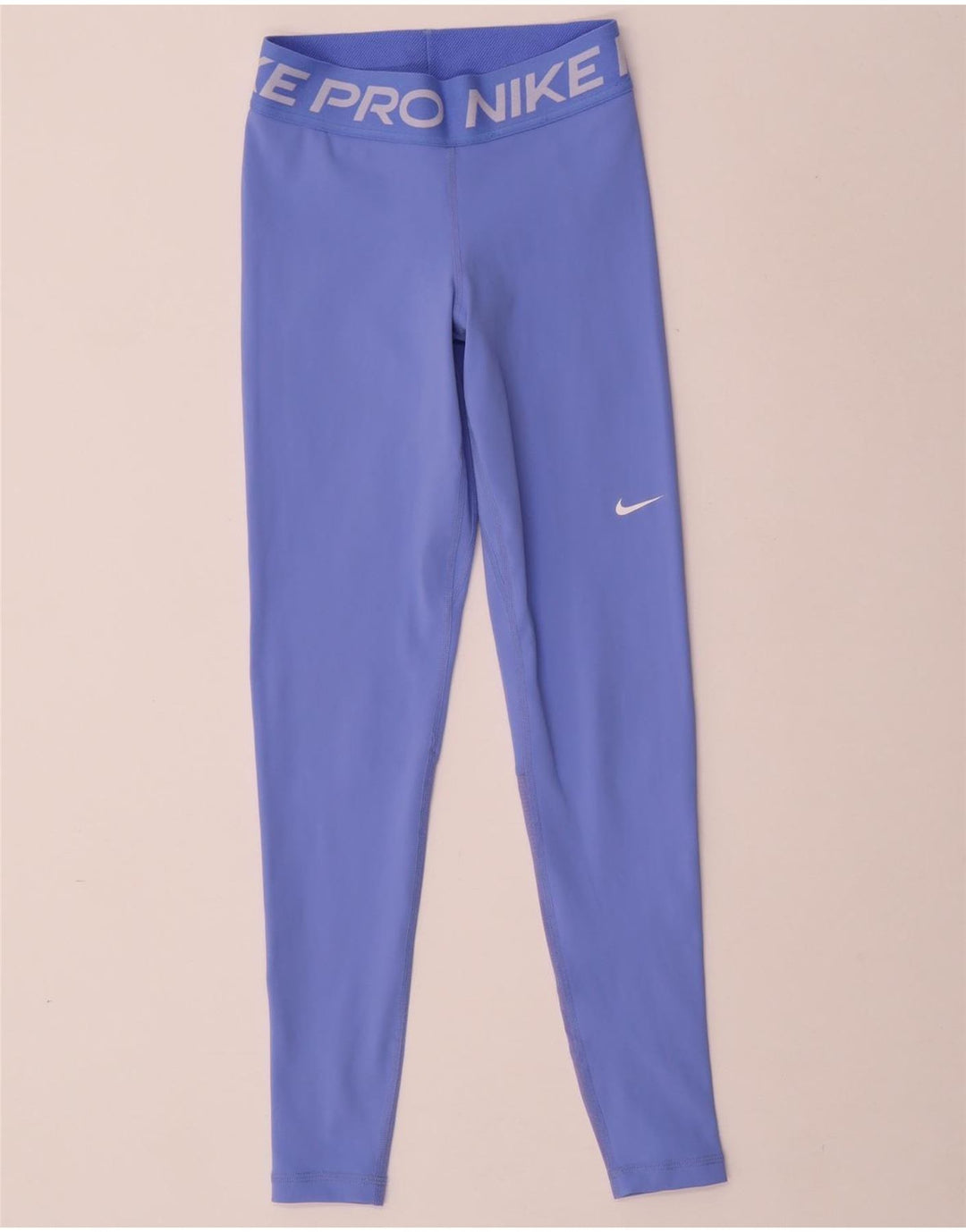 NIKE Leggings gráficos Dri Fit para mujer UK 6 XS Poliéster azul