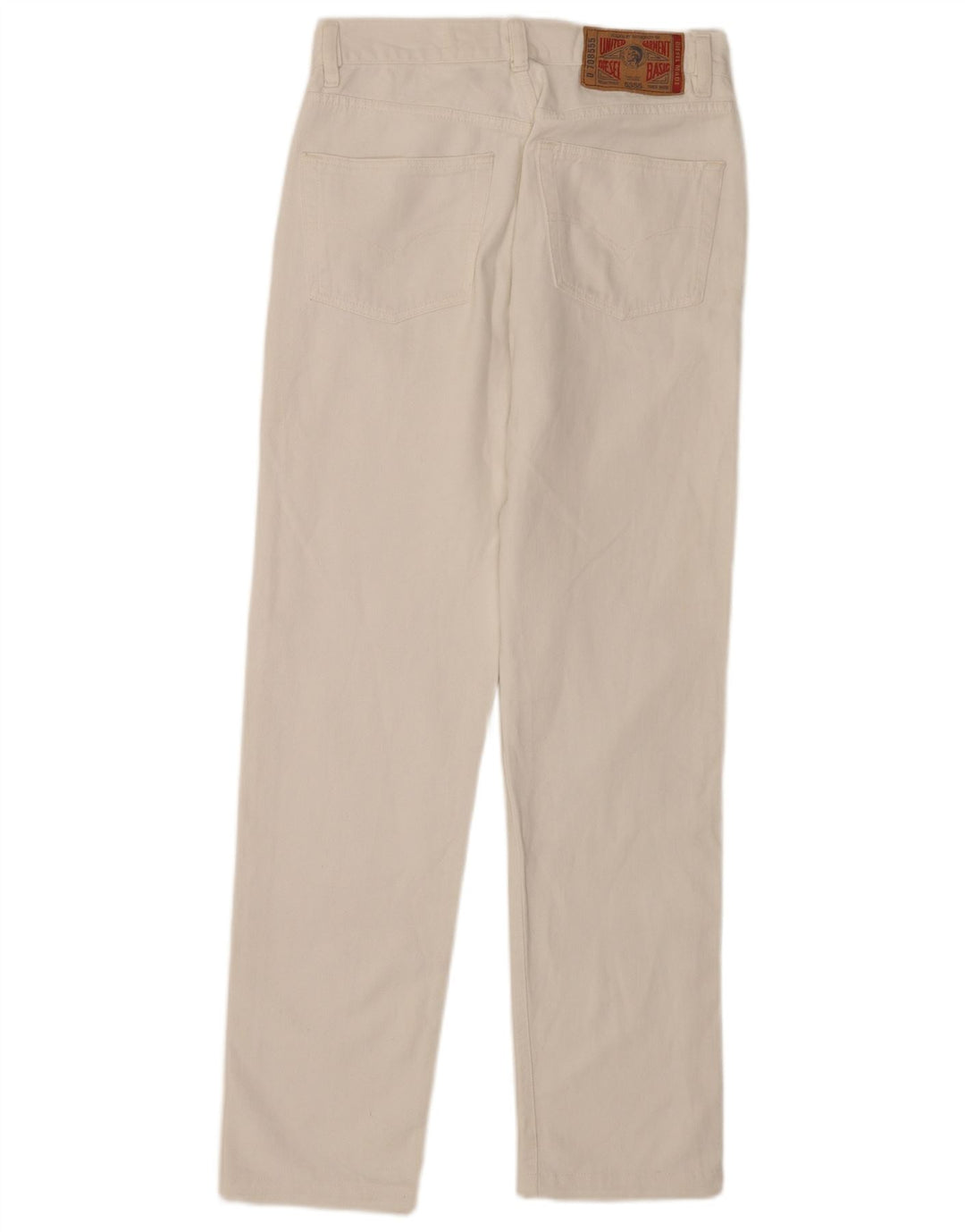 Diesel Vaqueros Slim Para Hombre W31 L30 Algodón Blanco