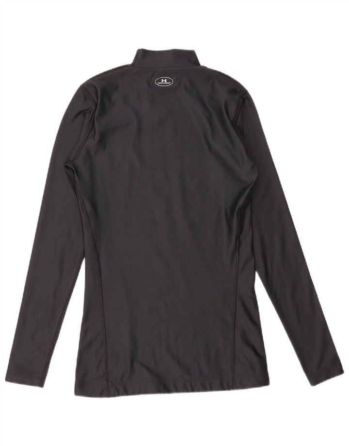 Under Armour Hombre Cold Gear Top Manga Larga Poliéster Negro Mediano