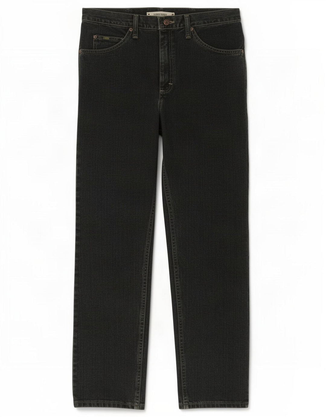 Vaqueros rectos de corte regular para hombre Lee W34 L32 Algodón azul marino