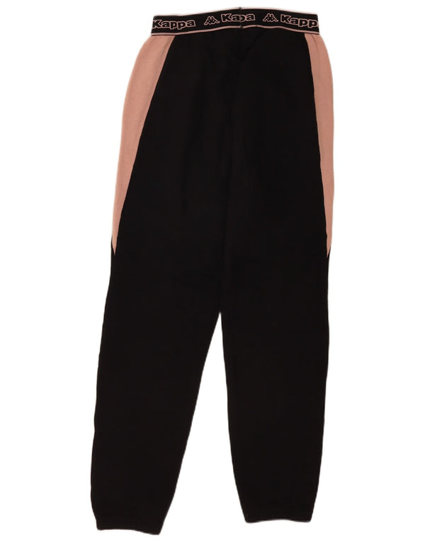 Pantalones De Chándal Kappa Mujer Joggers W28 L27 Black Colourblock Sports