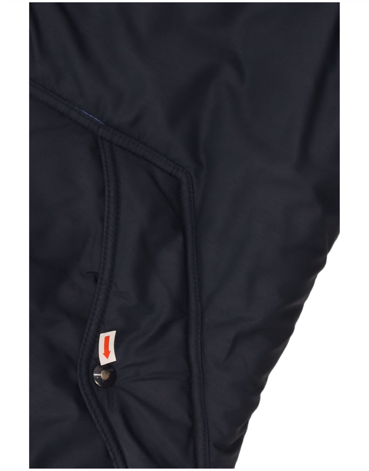 BELFE Mens Padded Jacket IT 52 XL Navy Blue Colourblock Polyamide
