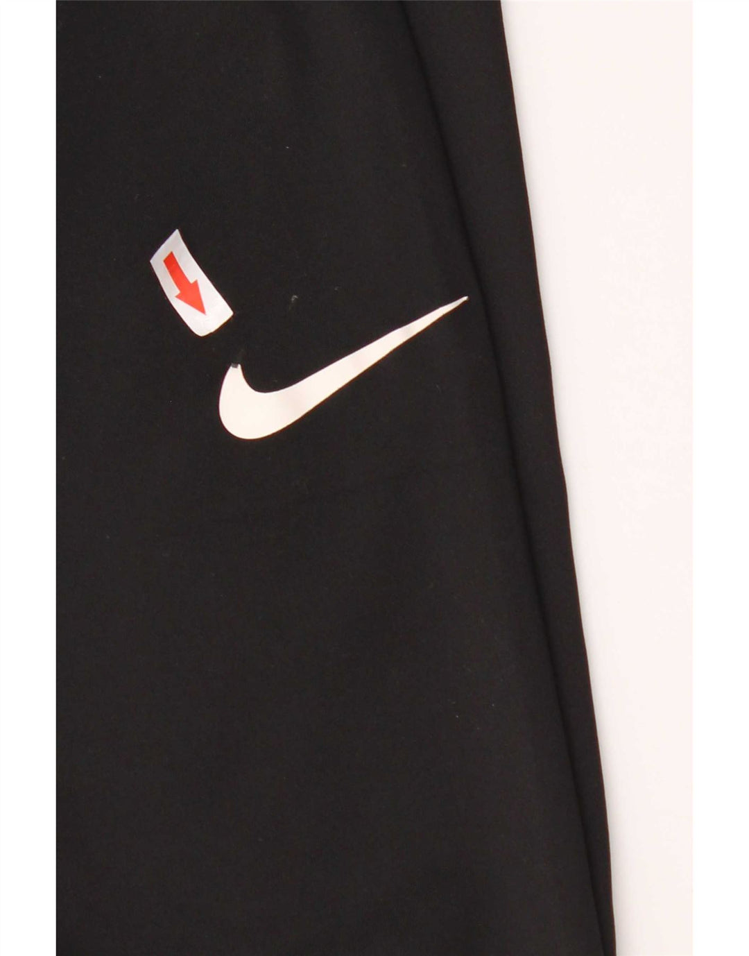 Nike Capri Graphic Leggings para mujer, talla 8, pequeño, poliéster negro