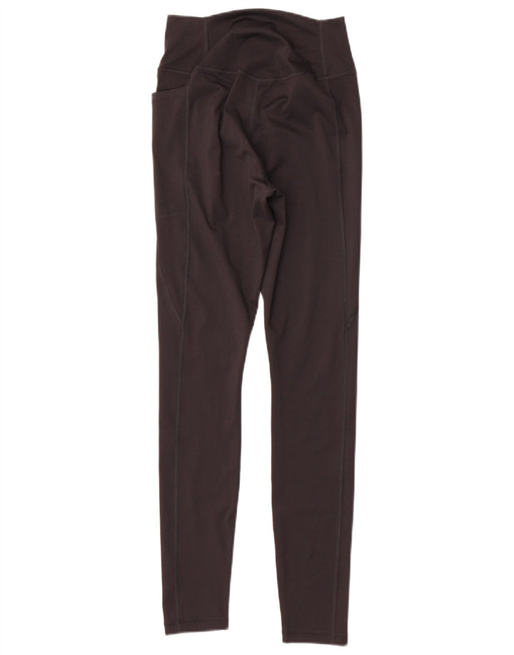 Adidas Leggings ajustados para mujer UK12/ 14 Mediano Negro Poliéster