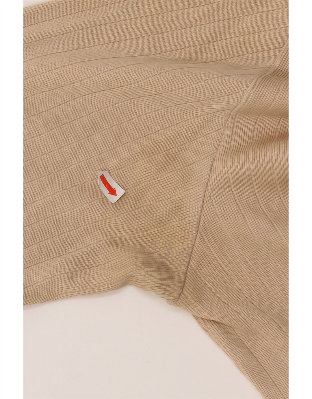 Camiseta Gas Hombre Manga Larga Algodón Beige Medio