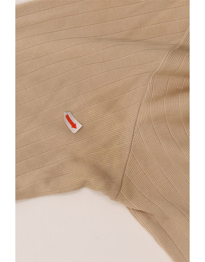 Camiseta Gas Hombre Manga Larga Algodón Beige Medio