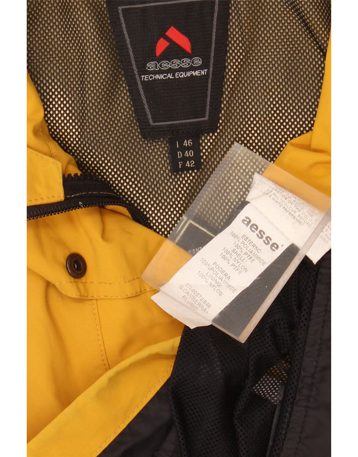 Chaqueta impermeable extragrande para mujer AESSE IT 46 Large Nylon amarillo