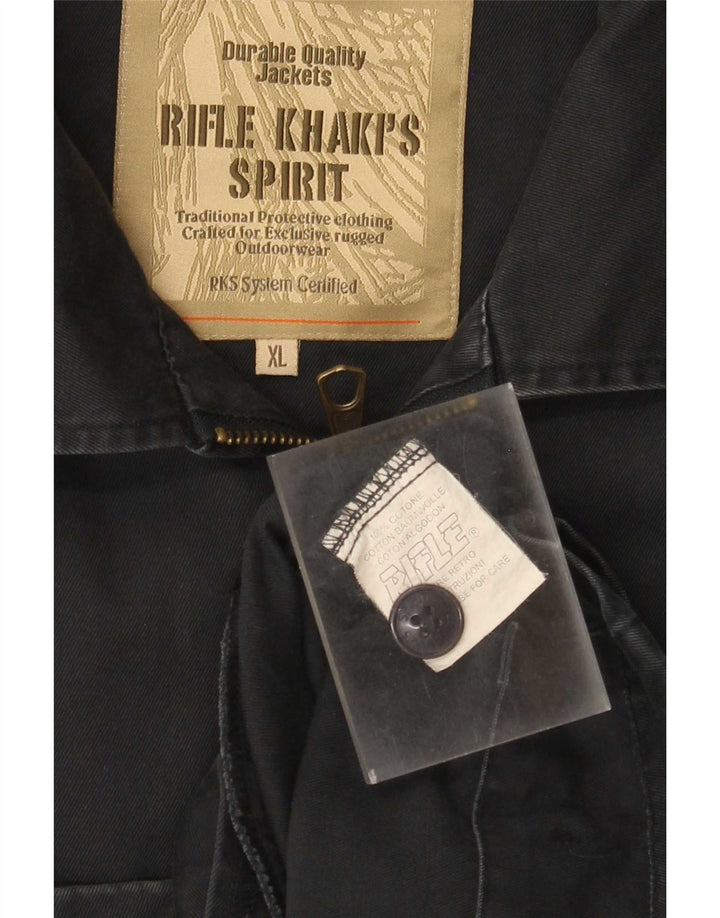 Cazadora bomber para hombre Rifle UK 42 XL Algodón azul marino