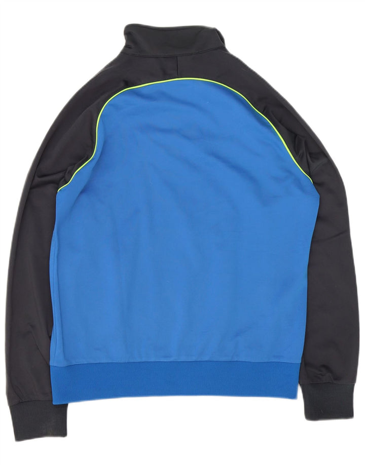 Lotto Hombre Chaqueta Top De Chándal Azul Medio Colorblock