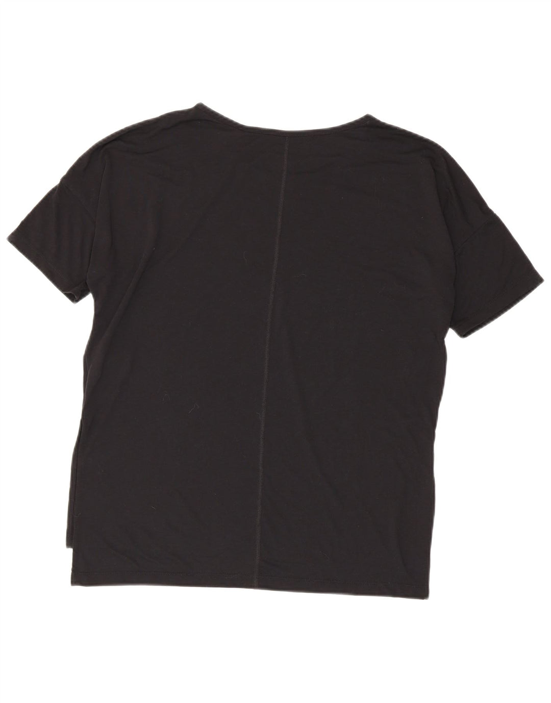 Nike Dri Fit - Camiseta extragrande para mujer, talla M, poliéster negro